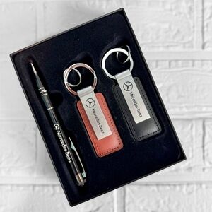 New Mercedes-Benz Key Chain Set & Pen